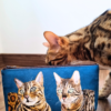 Compagnon personnalisé avec le portrait peint à la main de votre animal préféré