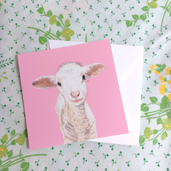 cartes agneau printemps kitsch lorraine